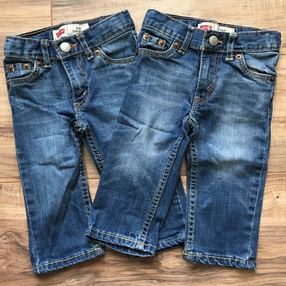 Boy's Levi's 514 Straight Jeans Size 12 Months